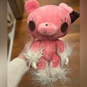 Chax Gloomy Bear x Post Pet MOMO Plush Doll Pink 13" w/ Tag Mori Chack Rare New